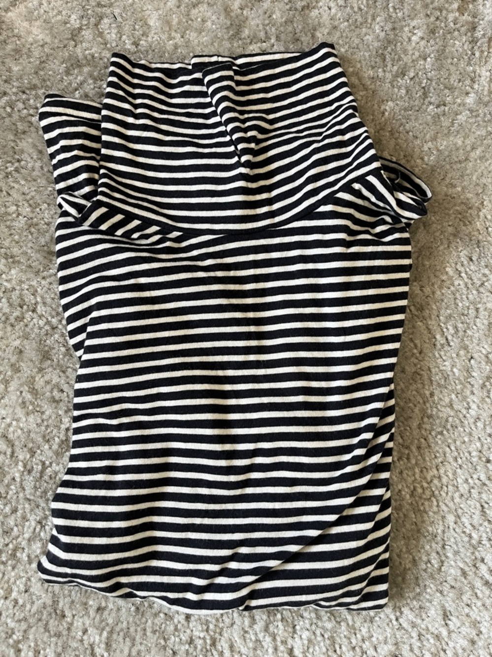 J. Crew 3 turtlenecks light weight Striped floral cotton tops shirts Small S - Picture 4 of 10